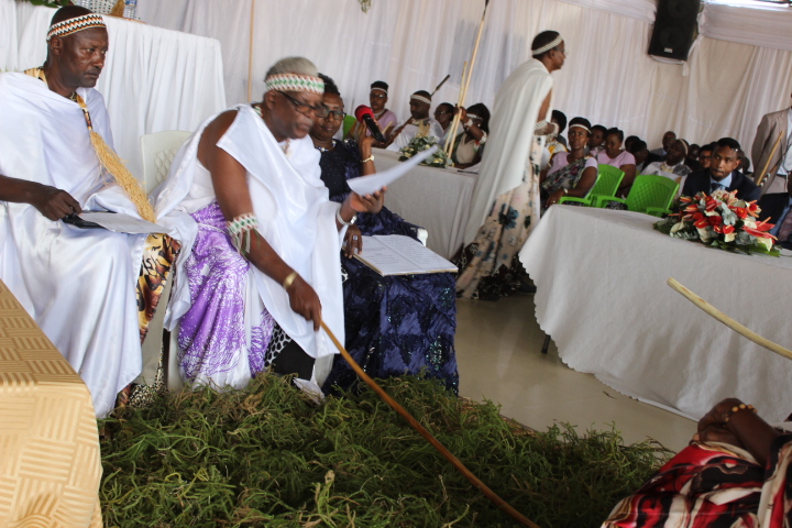 Investiture de “Bashingantahe” organisée à Bujumbura, Zone Musaga